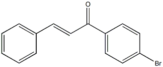 (E)-1-(4-bromophenyl)-3-phenylprop-2-en-1-one Struktur