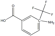 3-Amino-3-(trifluoromethyl)benzoic acid Struktur