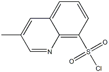 3-METHYLQUINOLINE-8-CULFONYL CHLORIDE Struktur