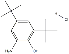 2-AMINO-4,6-DI-TERT-BUTYLPHENOL HYDROCHLORIDE Struktur