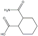 2-CARBAMOYLCYCLOHEXANECARBOXYLIC ACID Struktur