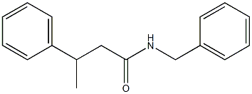 N-BENZYL-3-PHENYL-BUTYRAMIDE Struktur