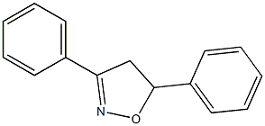 3,5-diphenyl-4,5-dihydroisoxazole Struktur