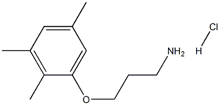 3-(2,3,5-trimethylphenoxy)propan-1-amine hydrochloride Struktur