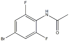 N1-(4-bromo-2,6-difluorophenyl)acetamide Struktur