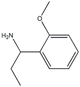 1-(2-methoxyphenyl)propan-1-amine Struktur