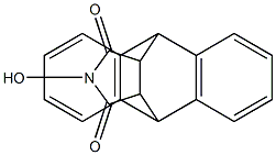 17-hydroxy-17-azapentacyclo[6.6.5.0~2,7~.0~9,14~.0~15,19~]nonadeca-2(7),3,5,9(14),10,12-hexaene-16,18-dione Struktur