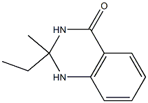 2-ethyl-2-methyl-2,3-dihydro-4(1H)-quinazolinone Struktur