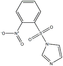 1-(2-Nitrobenzenesulphonyl)-1H-imidazole, tech. Struktur