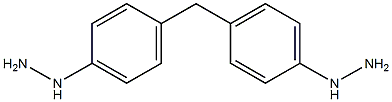 4,4'-Methylene bis(phenylhydrazine) Struktur