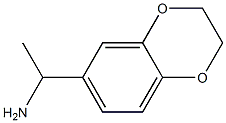 1-(2,3-dihydro-1,4-benzodioxin-6-yl)ethylamine Struktur