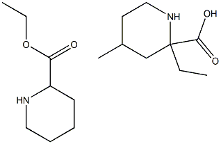 Ethyl piperidine-2-carboxylate(Ethyl pipecolinate) Struktur