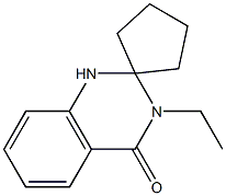 3'-ethyl-1'H-spiro[cyclopentane-1,2'-quinazolin]-4'-one Struktur