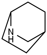7-azabicyclo[2.2.2]octane Struktur