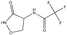 2,2,2-trifluoro-N-(3-oxoisoxazolidin-4-yl)acetamide Struktur