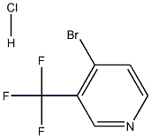 4-Bromo-3-(trifluoromethyl)pyridine hydrochloride Struktur