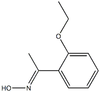 (1E)-1-(2-ethoxyphenyl)ethanone oxime Struktur