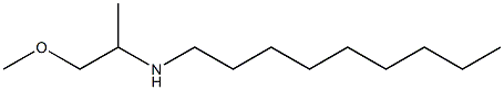 (1-methoxypropan-2-yl)(nonyl)amine Struktur