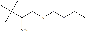 (2-amino-3,3-dimethylbutyl)(butyl)methylamine Struktur