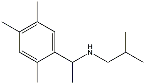 (2-methylpropyl)[1-(2,4,5-trimethylphenyl)ethyl]amine Struktur