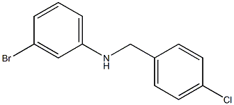 (3-bromophenyl)(4-chlorophenyl)methylamine Struktur