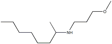 (3-methoxypropyl)(octan-2-yl)amine Struktur