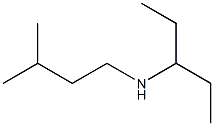 (3-methylbutyl)(pentan-3-yl)amine Struktur