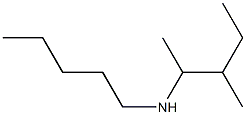 (3-methylpentan-2-yl)(pentyl)amine Struktur