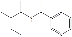 (3-methylpentan-2-yl)[1-(pyridin-3-yl)ethyl]amine Struktur