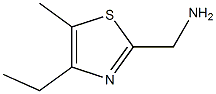 (4-ethyl-5-methyl-1,3-thiazol-2-yl)methanamine Struktur