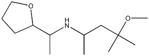 (4-methoxy-4-methylpentan-2-yl)[1-(oxolan-2-yl)ethyl]amine Struktur