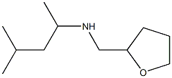 (4-methylpentan-2-yl)(oxolan-2-ylmethyl)amine Struktur