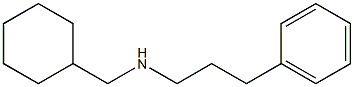 (cyclohexylmethyl)(3-phenylpropyl)amine Struktur