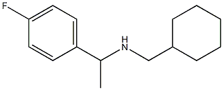 (cyclohexylmethyl)[1-(4-fluorophenyl)ethyl]amine Struktur