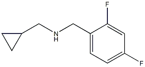 (cyclopropylmethyl)[(2,4-difluorophenyl)methyl]amine Struktur