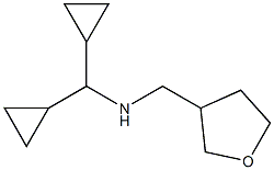 (dicyclopropylmethyl)(oxolan-3-ylmethyl)amine Struktur