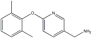 [6-(2,6-dimethylphenoxy)pyridin-3-yl]methylamine Struktur