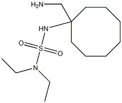 {1-[(diethylsulfamoyl)amino]cyclooctyl}methanamine Struktur