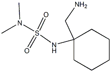 {1-[(dimethylsulfamoyl)amino]cyclohexyl}methanamine Struktur