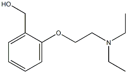 {2-[2-(diethylamino)ethoxy]phenyl}methanol Struktur