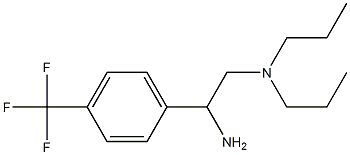 {2-amino-2-[4-(trifluoromethyl)phenyl]ethyl}dipropylamine Struktur