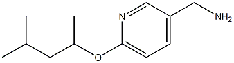 {6-[(4-methylpentan-2-yl)oxy]pyridin-3-yl}methanamine Struktur