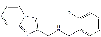 {imidazo[1,2-a]pyridin-2-ylmethyl}[(2-methoxyphenyl)methyl]amine Struktur