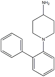 1-(1,1'-biphenyl-2-yl)piperidin-4-amine Struktur