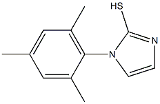 1-(2,4,6-trimethylphenyl)-1H-imidazole-2-thiol Struktur