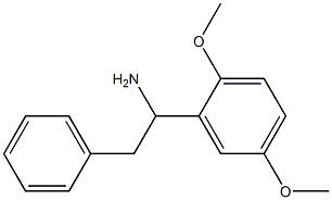 1-(2,5-dimethoxyphenyl)-2-phenylethan-1-amine Struktur