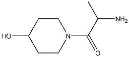 1-(2-aminopropanoyl)piperidin-4-ol Struktur