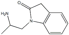 1-(2-aminopropyl)-2,3-dihydro-1H-indol-2-one Struktur