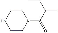 1-(2-methylbutanoyl)piperazine Struktur