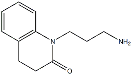 1-(3-aminopropyl)-3,4-dihydroquinolin-2(1H)-one Struktur